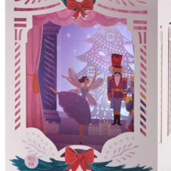 Hallmark Nutcracker Musical 3D Pop-Up Christmas Card With Light 17 Hallmark Nutcracker Musical 3D Pop-Up Christmas Card With Light -Hallmark Shop Nutcracker Shadow Box 3D PopUp Music Light Christmas Card 1099XOD4041 06