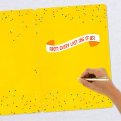 Hallmark 16" Party Cats And Dogs Jumbo Birthday Card From All -Hallmark Shop Party Cats Dogs Birthday Card From Us 1299CBG3004 06