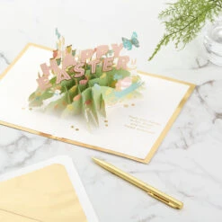 Hallmark Happy Surprises 3D Pop-Up Easter Card -Hallmark Shop Pastel Eggs 3D PopUp Easter Card 1299IRC7072 07