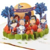 Hallmark Peanuts® Trick Or Treat 3D Pop-Up Halloween Card -Hallmark Shop Peanuts Gang Snoopy 3D PopUp Halloween Card 1499IEH6991 01