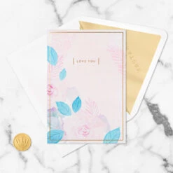Hallmark The Special Place You Will Always Hold In My Heart Love Card -Hallmark Shop Pink Lotus Flower 3D PopUp Love Card for Her 1299LAD2887 05