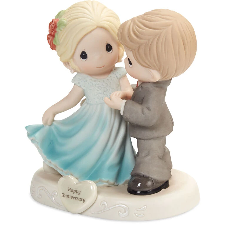 Precious Moments Couple Dancing Figurine, 5.25" 4 Precious Moments Couple Dancing Figurine, 5.25" - Image 2