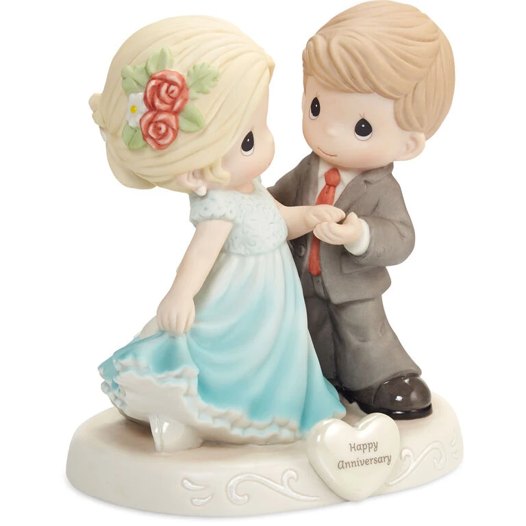 Precious Moments Couple Dancing Figurine, 5.25" 5 Precious Moments Couple Dancing Figurine, 5.25" - Image 3