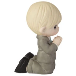 Precious Moments First Communion Kneeling Boy Mini Figurine, 4" -Hallmark Shop Precious Moments First Communion Boy Figurine 202016 03
