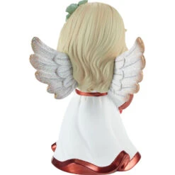 Precious Moments Wreathed In Christmas Glory Light-Up Musical Angel Figurine, 6" -Hallmark Shop Precious Moments LightUp Musical Angel Figurine 231401 02