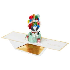 Hallmark It's Your Day Puppy In Present 3D Pop-Up Birthday Card 11 Hallmark It's Your Day Puppy In Present 3D Pop-Up Birthday Card -Hallmark Shop Puppy in a Present 3D PopUp Birthday Card 1299LAD2883 02