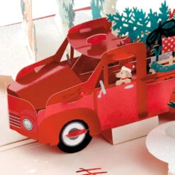 Hallmark Joy To You 3D Pop-Up Christmas Card 14 Hallmark Joy To You 3D Pop-Up Christmas Card -Hallmark Shop Red Truck 3D PopUp Christmas Card 1299IXC7122 03