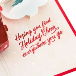 Hallmark Joy To You 3D Pop-Up Christmas Card 16 Hallmark Joy To You 3D Pop-Up Christmas Card -Hallmark Shop Red Truck 3D PopUp Christmas Card 1299IXC7122 05