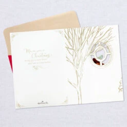 Hallmark Spirit Of Christmas Musical 3D Pop-Up Christmas Card With Light -Hallmark Shop Santa Shadow Box 3D PopUp Music Light Christmas Card 1099XOD4034 05