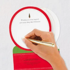 Hallmark Santa's Sleigh Snow Globe Musical 3D Pop-Up Christmas Card With Motion 17 Hallmark Santa's Sleigh Snow Globe Musical 3D Pop-Up Christmas Card With Motion -Hallmark Shop Santa Sleigh Snowglobe 3D PopUp Music Motion Christmas Card 1299XOD9985 07