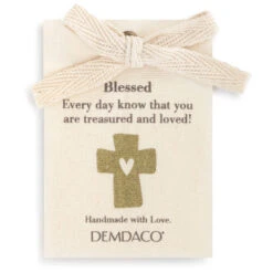 Small Blessing Giving Bear Stuffed Animal, 8.5" -Hallmark Shop Small Blessing Giving Bear Stuffed Animal 5004701313 02