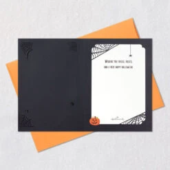 Hallmark Boo To You Musical 3D Pop-Up Halloween Card With Light 18 Hallmark Boo To You Musical 3D Pop-Up Halloween Card With Light -Hallmark Shop Spooky Graveyard 3D PopUp Music Light Halloween Card 1099HJD5002 08