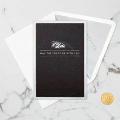 Hallmark Star Wars™ Millennium Falcon™ 3D Pop-Up Card 13 Hallmark Star Wars™ Millennium Falcon™ 3D Pop-Up Card -Hallmark Shop Star Wars Millennium Falcon 3D PopUp Card 1499LAD2726 04