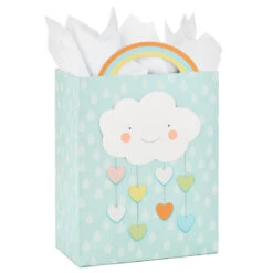 Hallmark 13" Welcome Baby 3-Pack Assorted Gift Bags With Tissue -Hallmark Shop Welcome Baby 3Pack Assorted Large Gift Bags Tissue 5EGB6421 05