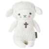 Hallmark Lullaby Lamb Musical Stuffed Animal, 8.25" 1 Hallmark Lullaby Lamb Musical Stuffed Animal, 8.25" -Hallmark Shop White Plush Lamb With Cross Stuffed Animal 1BBY4720 01
