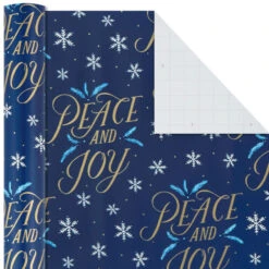 Hallmark Woodland Charm 4-Pack Holiday Wrapping Paper Assortment, 120 Sq. Ft. -Hallmark Shop Woodland Charm Holiday Wrapping Paper Assortment 5JXW1041 03