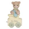 Precious Moments New Baby Teddy Bear Figurine -Hallmark Shop precious moments may your birthday be warmnew baby teddy bear bisque porcelain figurine root 142020 1470 1