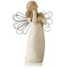Willow Tree® Angel Of Friendship Animal Lover Figurine -Hallmark Shop willow tree angel of friendship animal lover figurine root 26011 1470 1