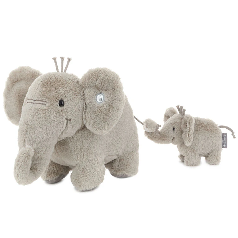 Hallmark Shop -Hallmark Shop Big and Little Elephant Singing Plush With Motion 1BBY4694 01